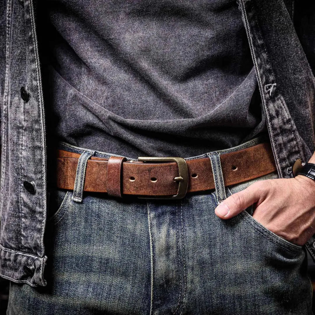 cinto masculino de couro