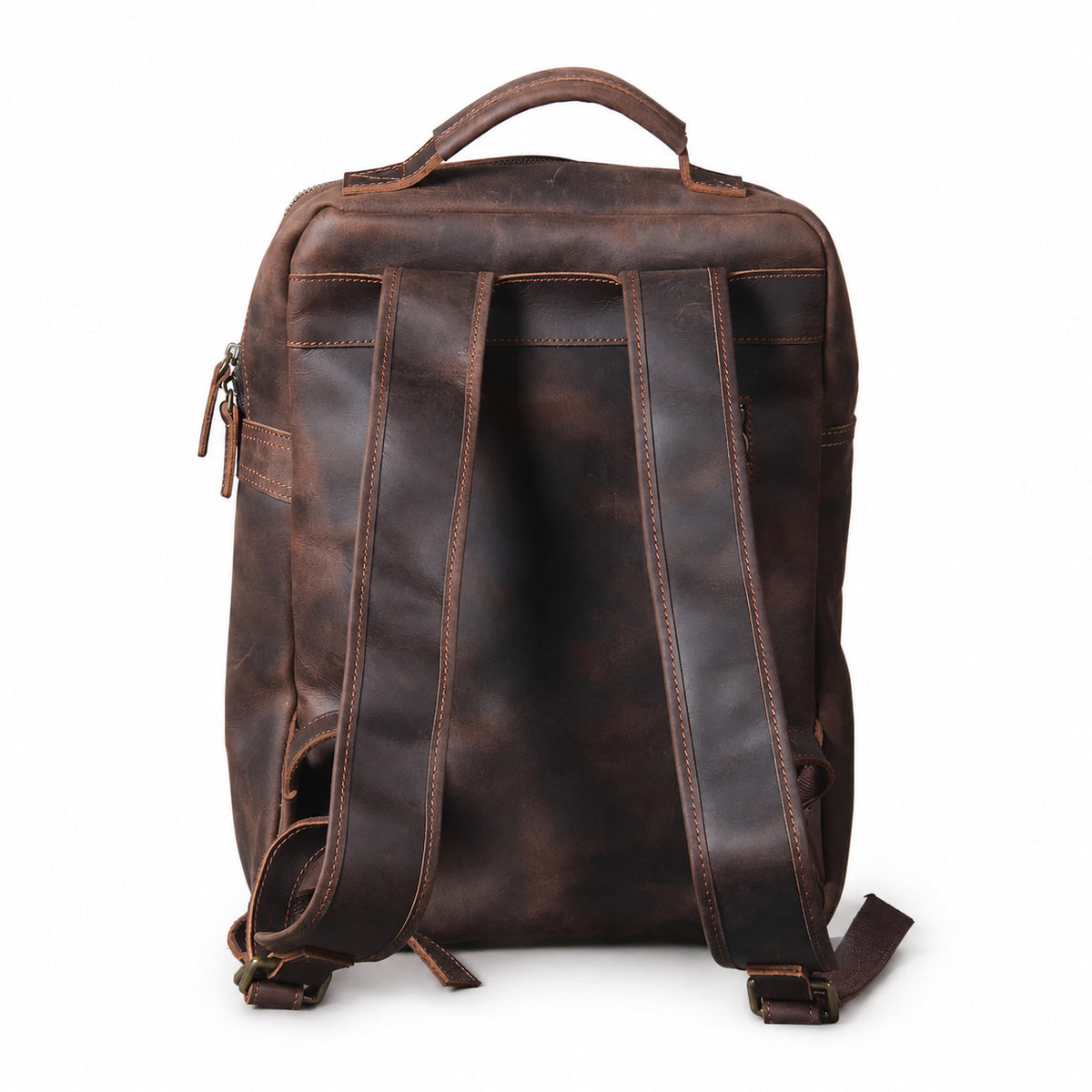 mochila couro masculina