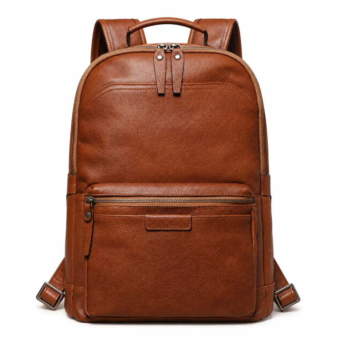 mochila de couro