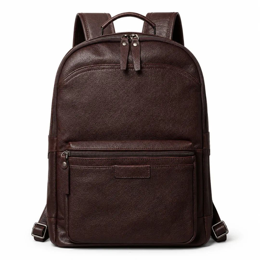 mochila de couro
