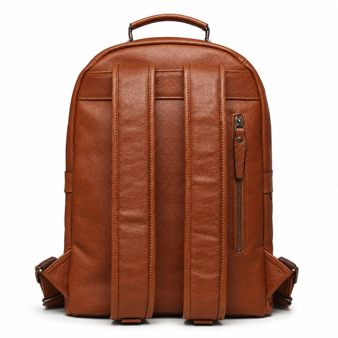 mochila de couro legítimo