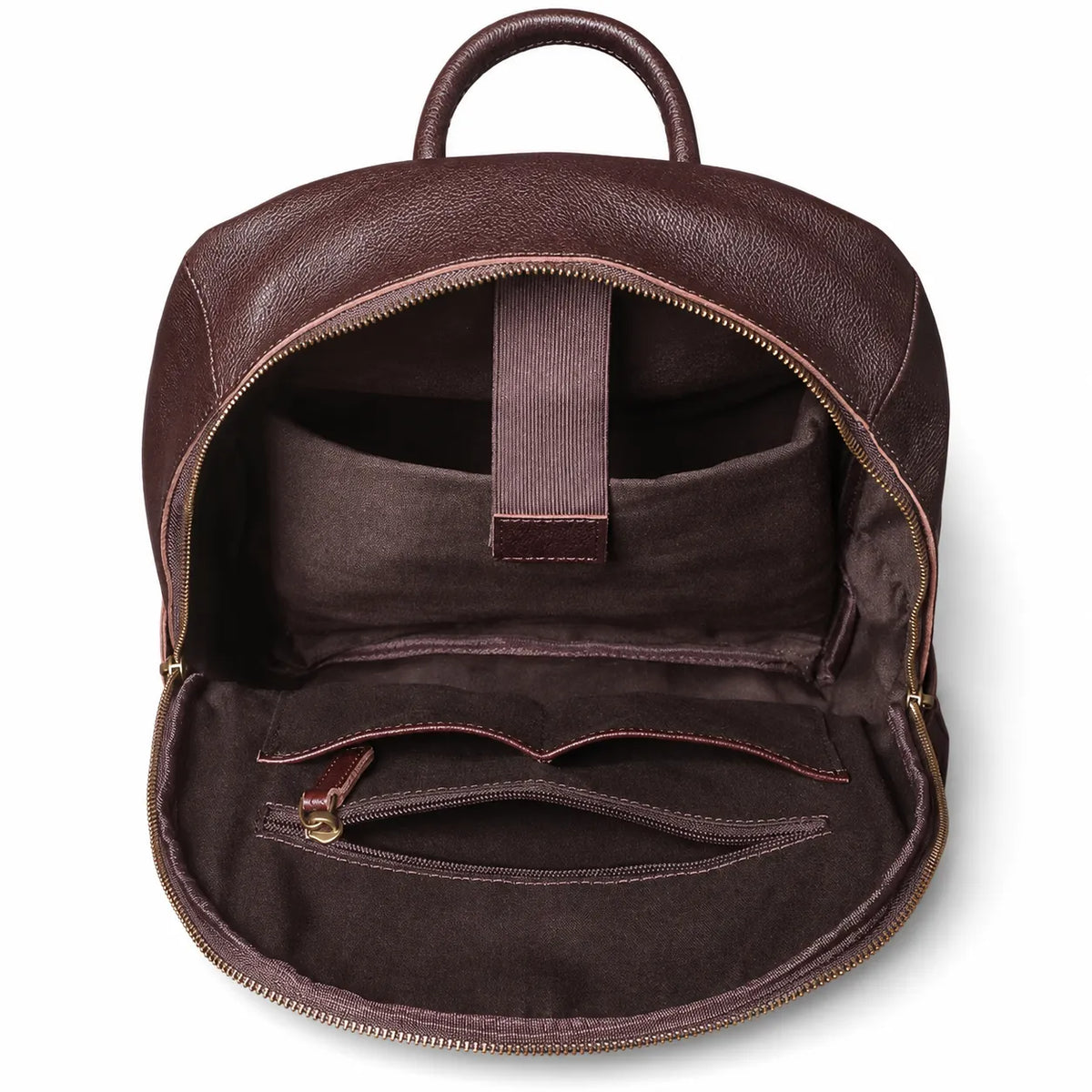 mochila de couro masculina
