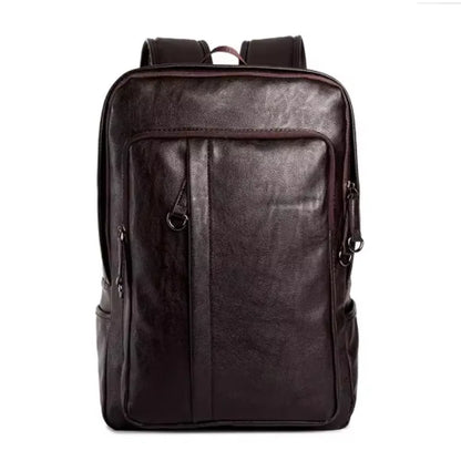Mochila de Couro Modelo Mônaco Marrom