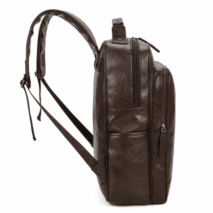 Mochila de Couro Modelo Zurique Marrom