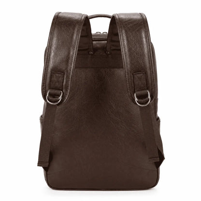 Mochila de Couro Modelo Zurique Marrom