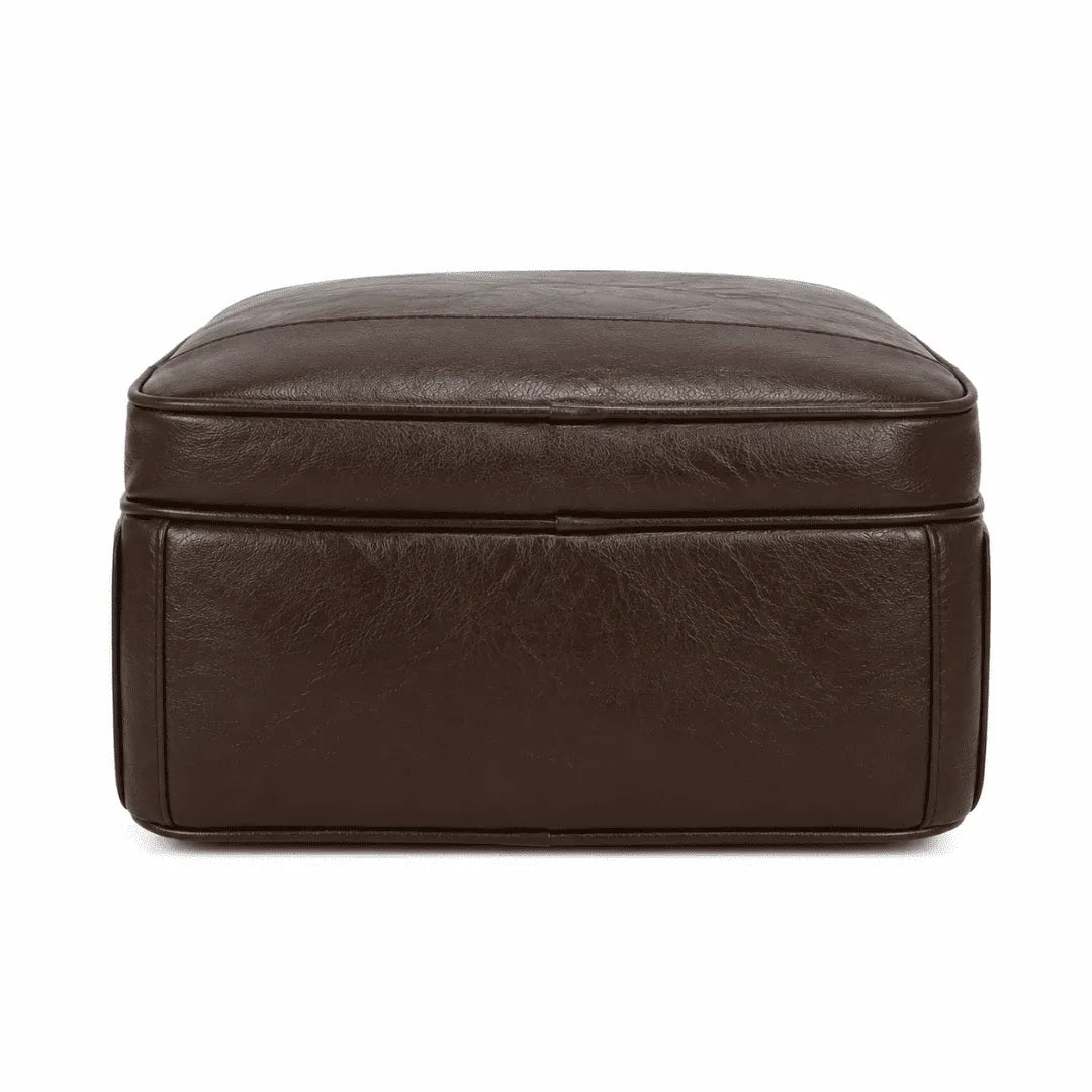 Mochila de Couro Modelo Zurique Marrom
