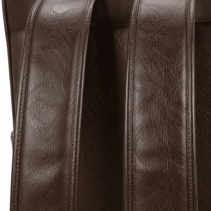 Mochila de Couro Modelo Zurique Marrom