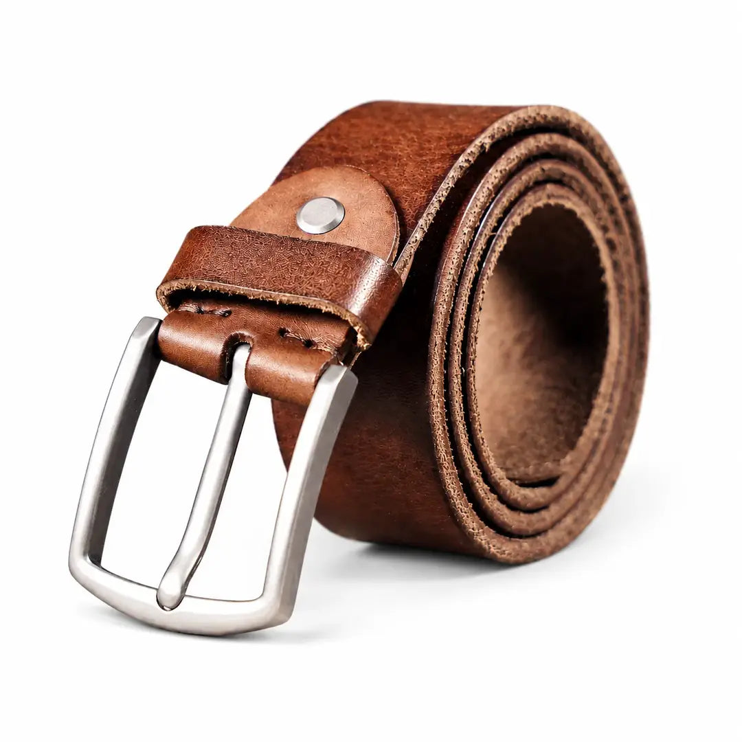 cinto de couro masculino marrom