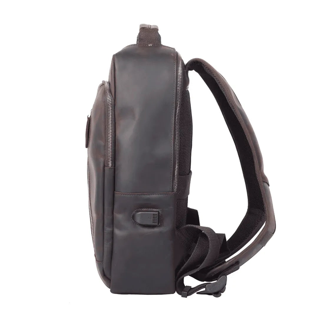 mochila couro