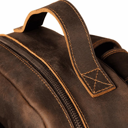 mochila couro executiva