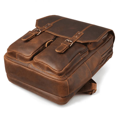 mochila couro masculina