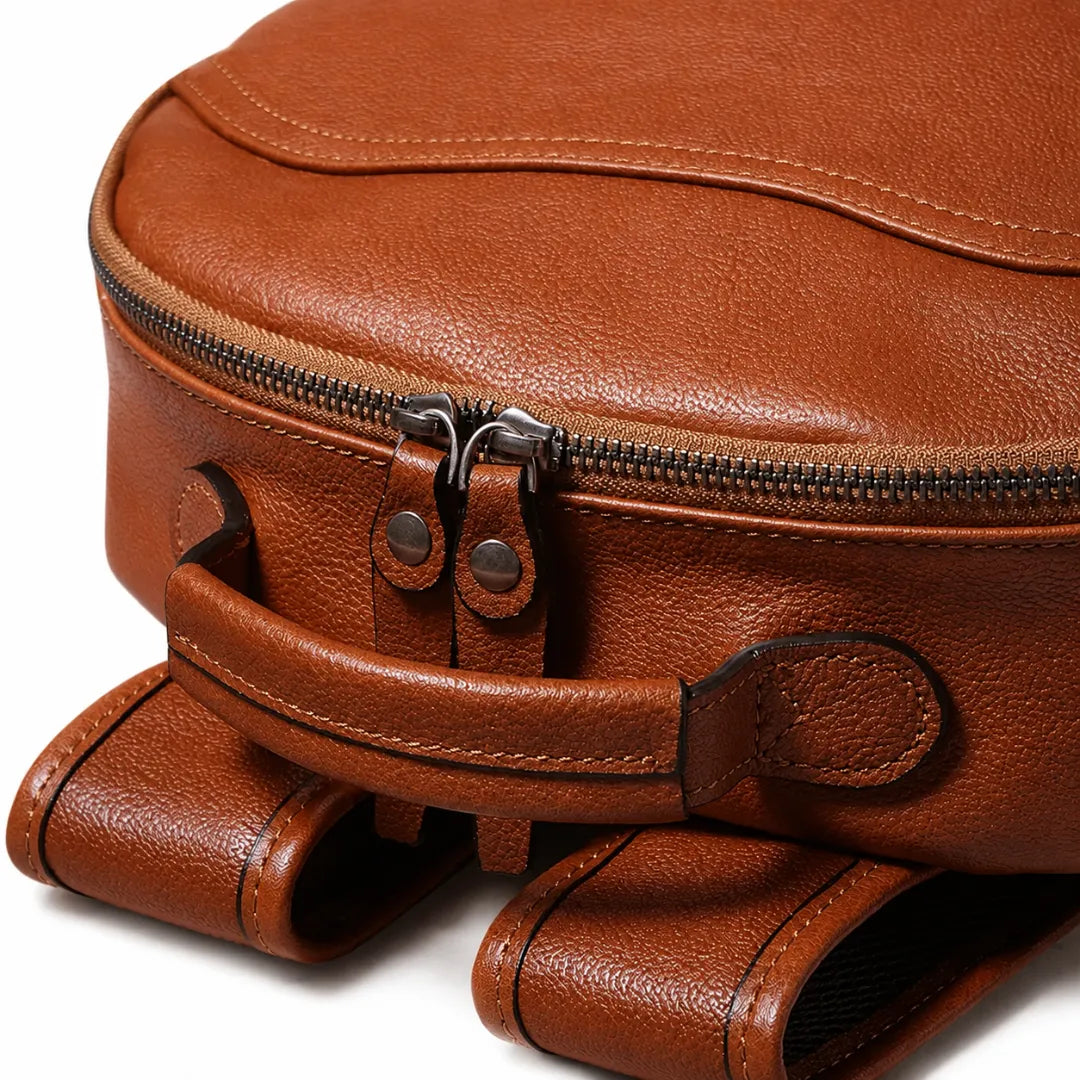 mochila couro masculina