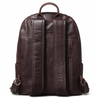 mochila couro masculina