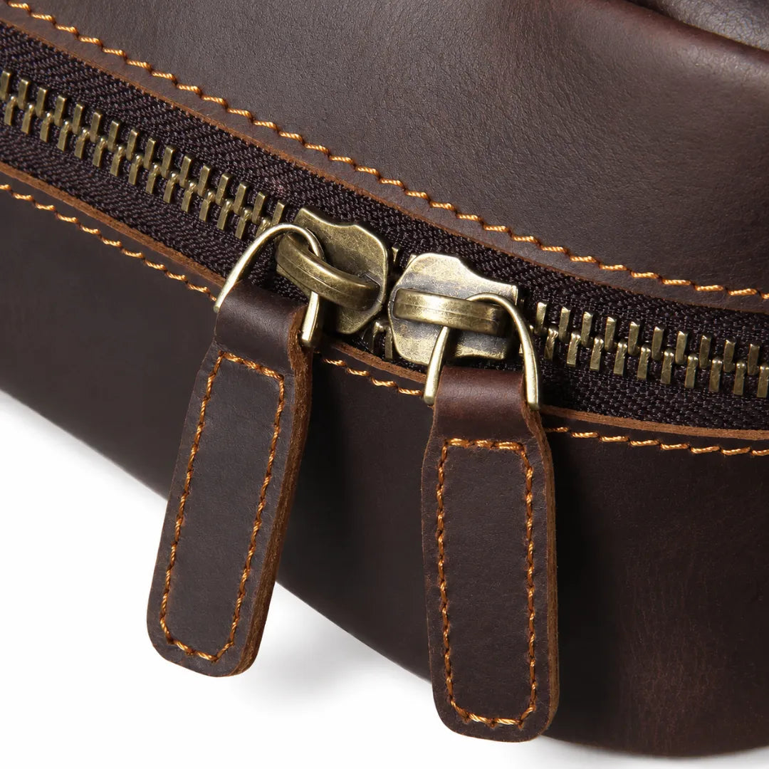 mochila couro notebook
