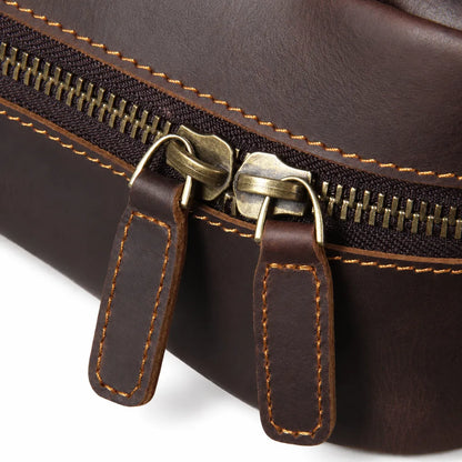 mochila couro notebook