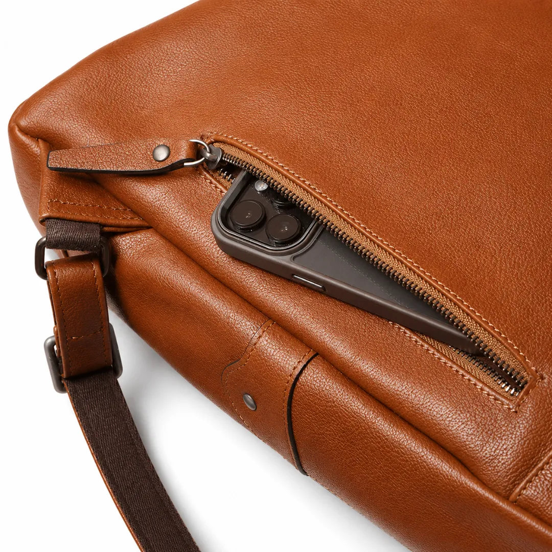 mochila couro notebook