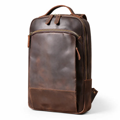 mochila de couro