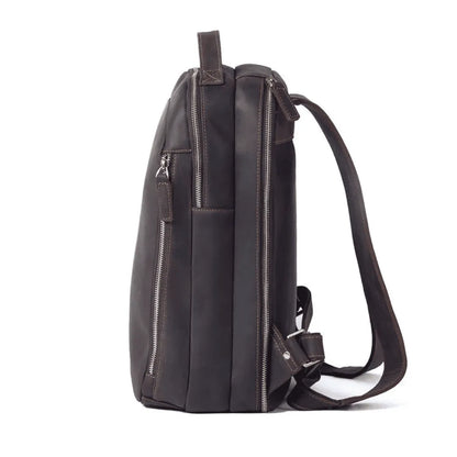 mochila de couro legítimo