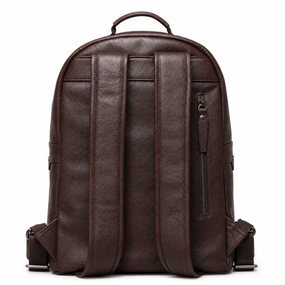 mochila de couro legítimo