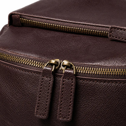 mochila de couro notebook